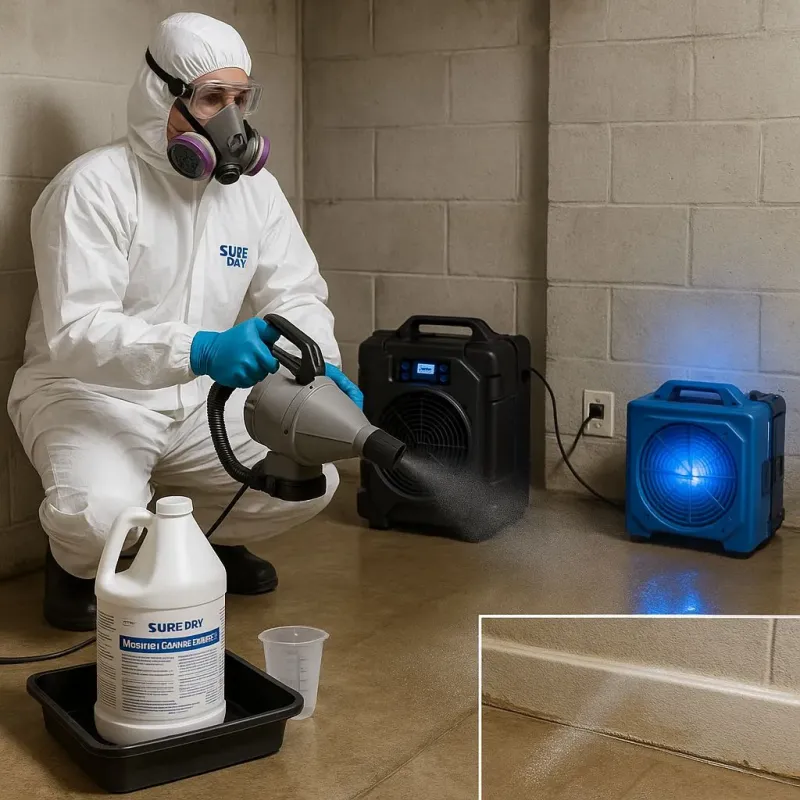 Sanitization and Odor Removal process in Frenchville, ME
